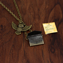 Load image into Gallery viewer, Owl & Envelope Necklace