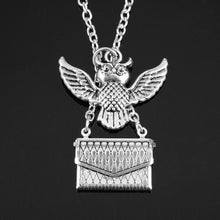 Load image into Gallery viewer, Owl & Envelope Necklace