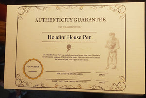 Houdini House Pen
