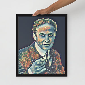 Limited Edition Houdini Framed Seafoil Print