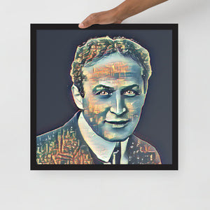 Limited Edition Houdini Framed Seafoil Print
