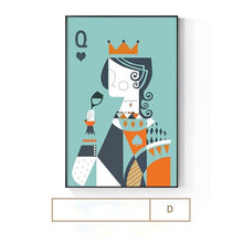 Load image into Gallery viewer, Modern King and Queen Prints
