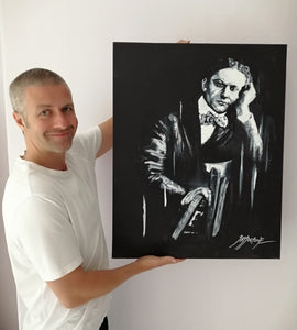 Original Houdini Painting by Jay Fortune