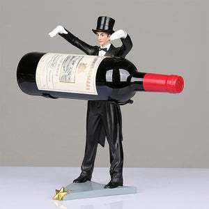 Magician Magical Wine Holder