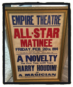Original Houdini Poster