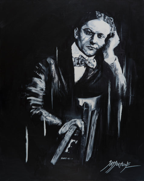 Original Houdini Painting by Jay Fortune