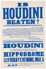 Load image into Gallery viewer, Original Houdini Broadside Poster
