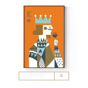 Modern King and Queen Prints