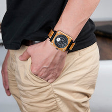 Load image into Gallery viewer, Luxury Wood Square Watch
