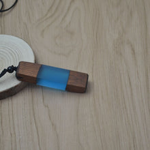 Load image into Gallery viewer, Handcrafted Wood &amp; Resin Necklace
