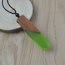 Load image into Gallery viewer, Handcrafted Wood &amp; Resin Necklace
