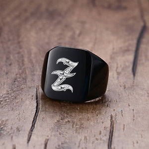Customized Magician's Initial Ring
