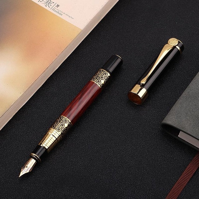 The Professor's Wood Grain Luxury Fountain Pen