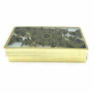 Gold Edge Playing Cards