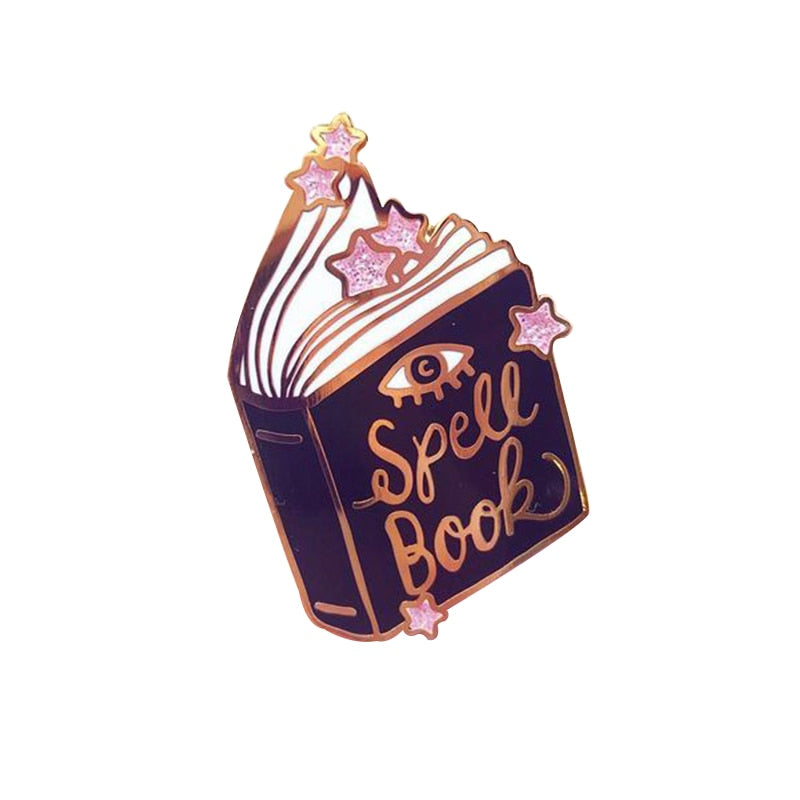 Spell Book Pin