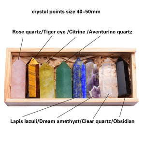 Crystal Point Stones Variety Box