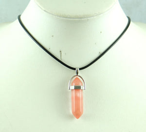 Natural Stone Crystal Necklace
