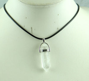Natural Stone Crystal Necklace