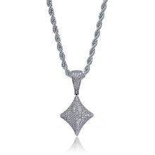 Load image into Gallery viewer, Gold and Silver Playing Card Suit Necklaces
