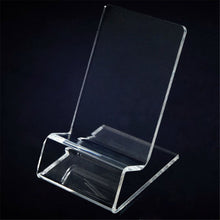 Load image into Gallery viewer, Clear Acrylic Playing Card Display Stand
