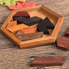 Load image into Gallery viewer, Thurston&#39;s Wooden Tangram Puzzle
