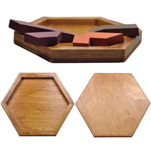 Thurston's Wooden Tangram Puzzle